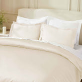 Egyptian Cotton 850 Thread Count Solid Luxury 3 Piece Duvet Cover Set